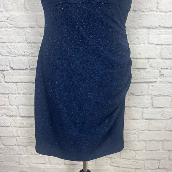 Eliza J Navy Blue Cocktail Dress - Picture 3 of 10